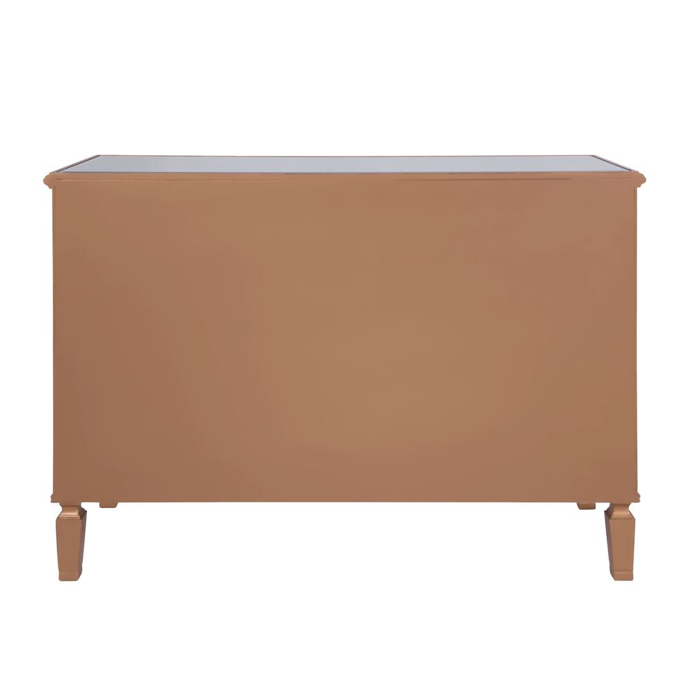 6 Drawer Dresser 48 In. X 18 In. X 32 In. In Gold Paint. Picture 10