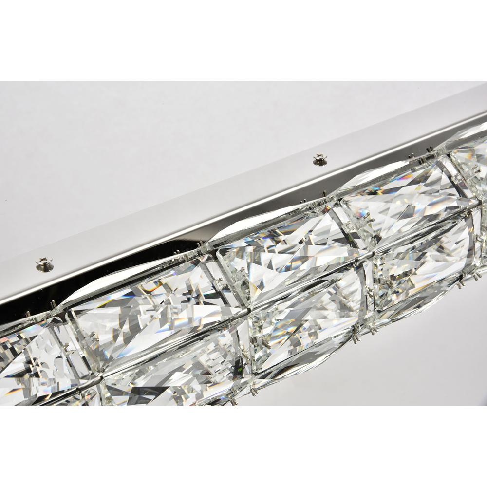 Valetta Integrated Led Chip Light Chrome Chandelier Clear Royal Cut Crystal. Picture 4