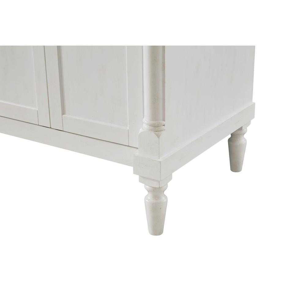 30 In. Single Bathroom Vanity Set In Antique White. Picture 6