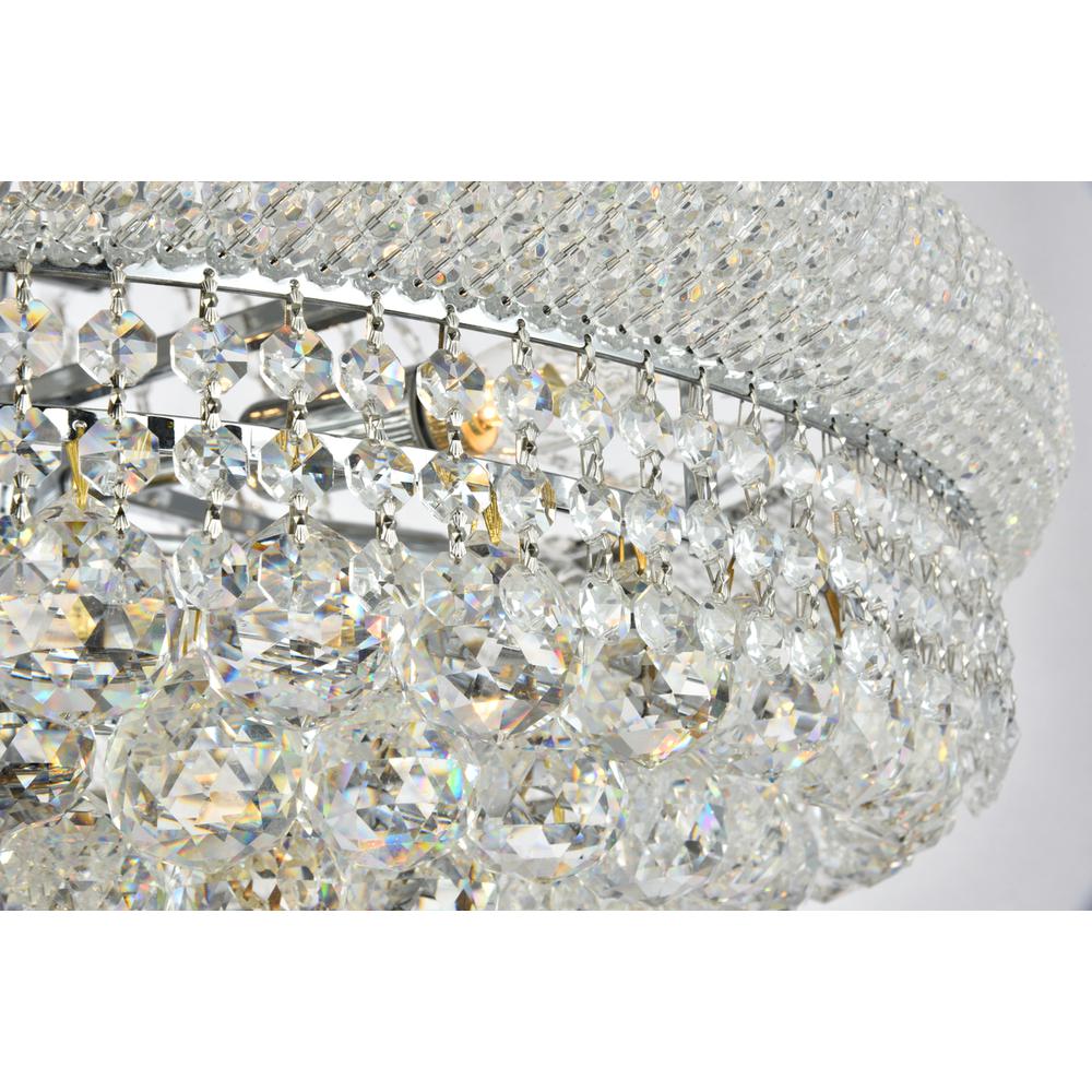 Primo 14 Light Chrome Chandelier Clear Royal Cut Crystal. Picture 5