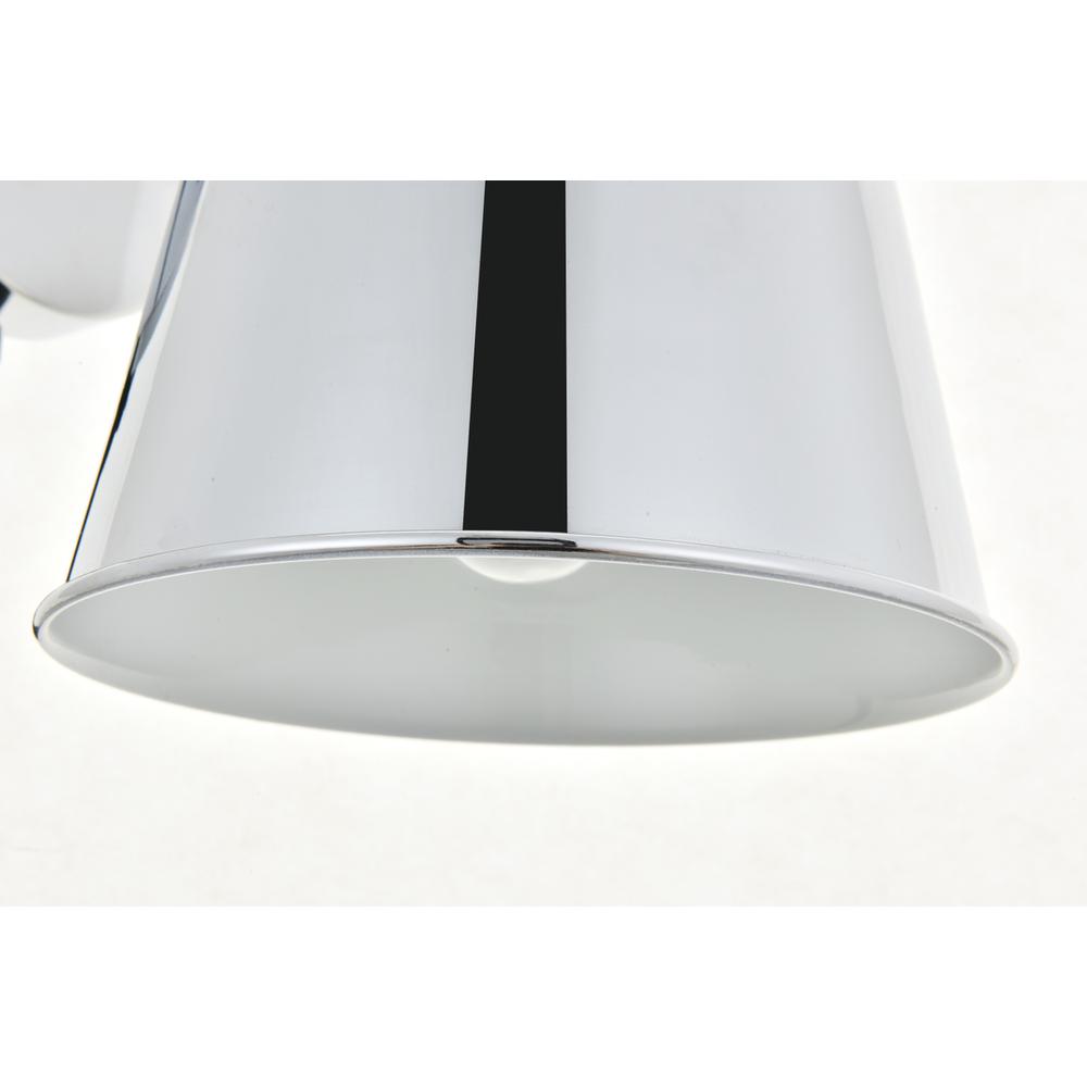 Nota 1 Light Chrome Wall Sconce. Picture 8