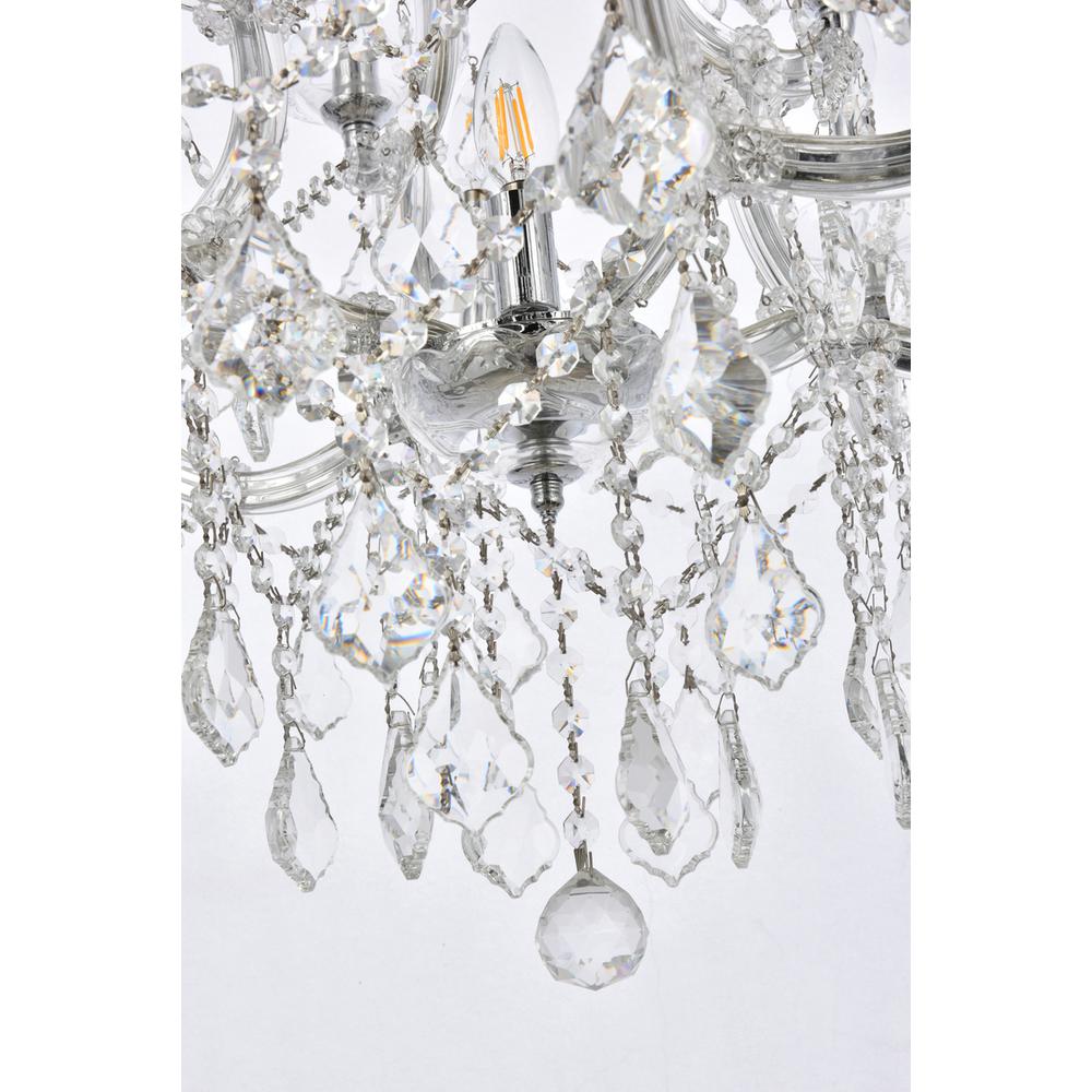 Maria Theresa 13 Light Chrome Chandelier Clear Royal Cut Crystal. Picture 3