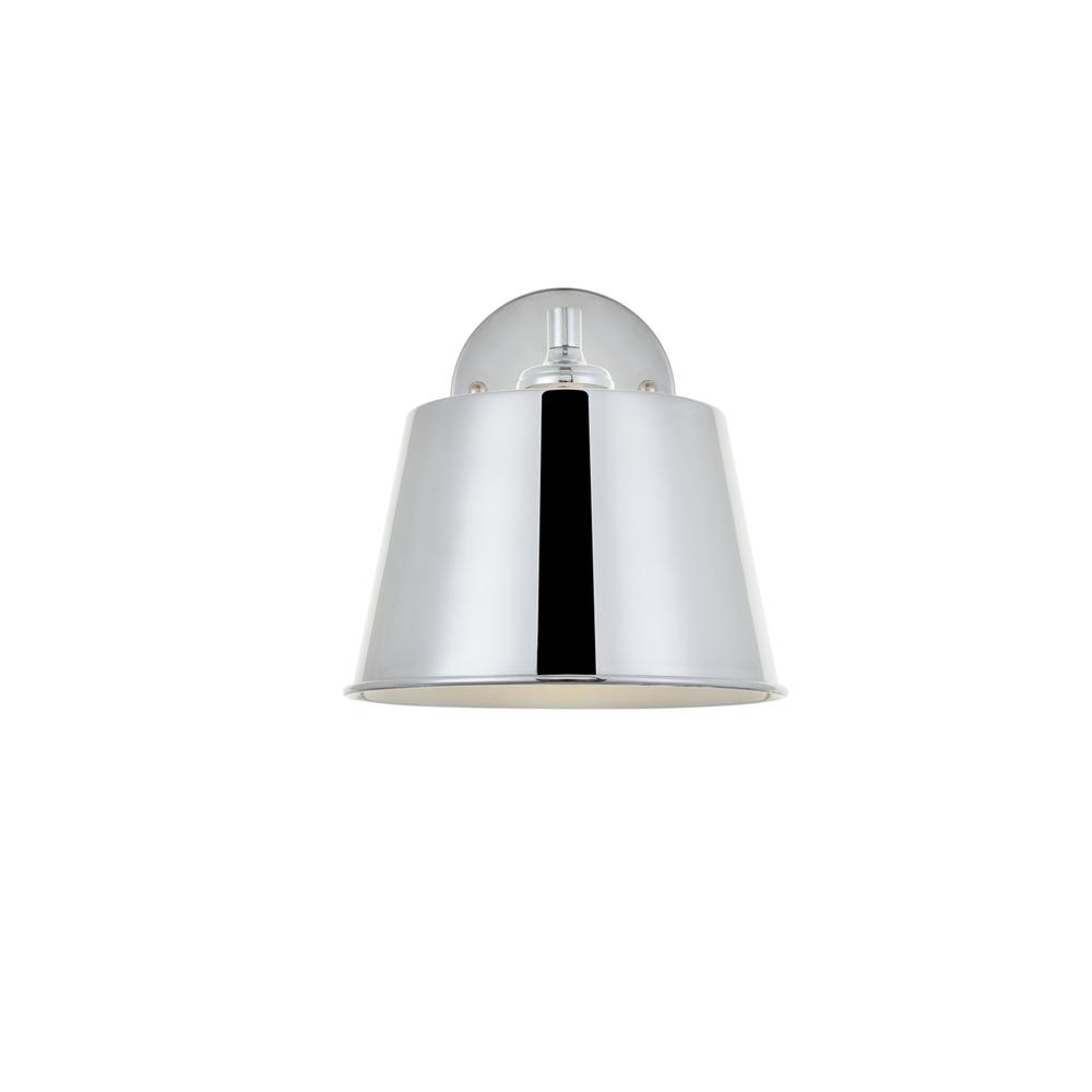 Nota 1 Light Chrome Wall Sconce. Picture 6