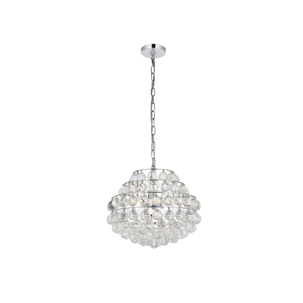 Savannah 16 Inch Pendant In Chrome. Picture 1