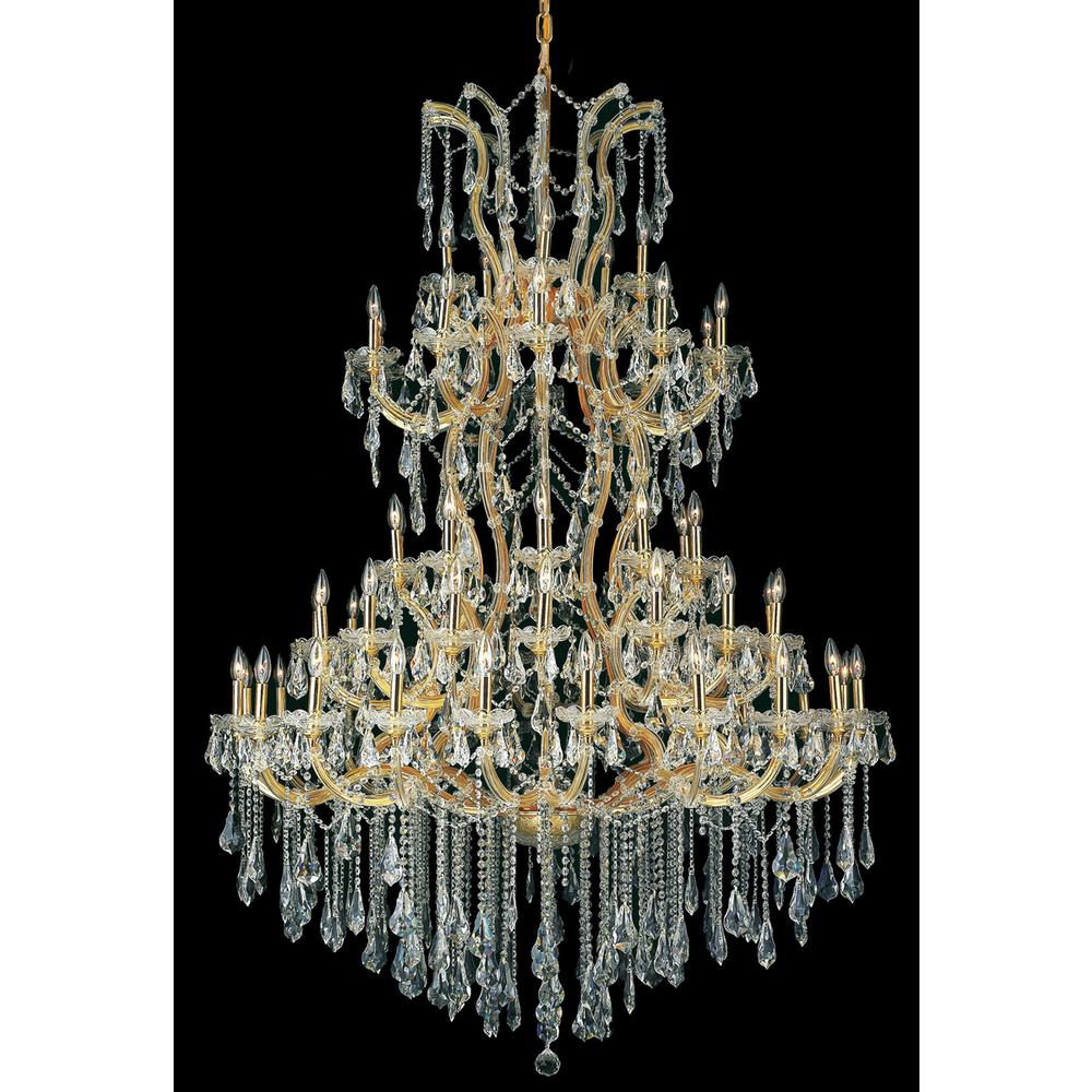 Maria Theresa 61 Light Gold Chandelier Clear Royal Cut Crystal. Picture 1