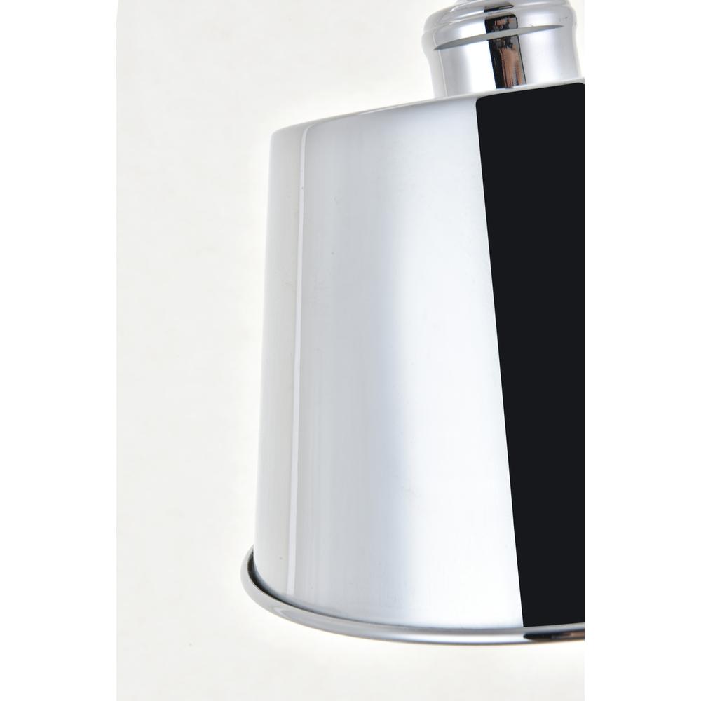 Nota 1 Light Chrome Wall Sconce. Picture 9