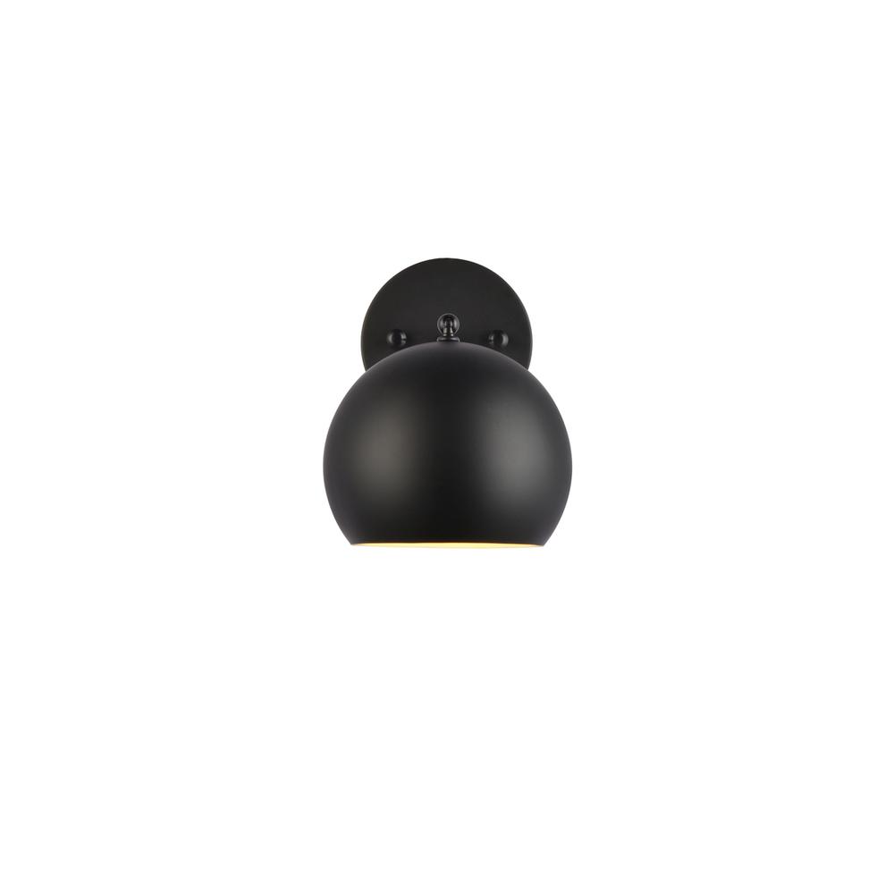 Othello 1 Light Black Wall Sconce. Picture 2