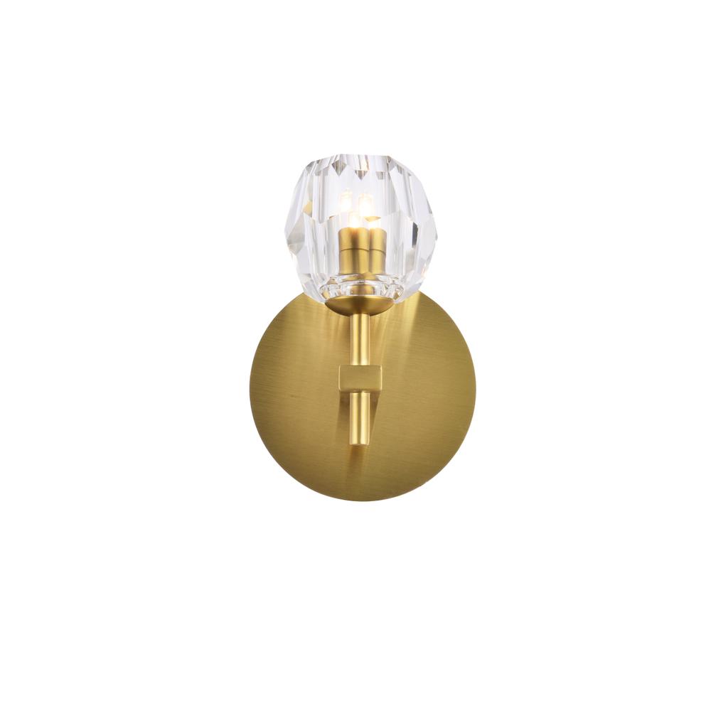 Eren 1 Light Gold Wall Sconce. Picture 1