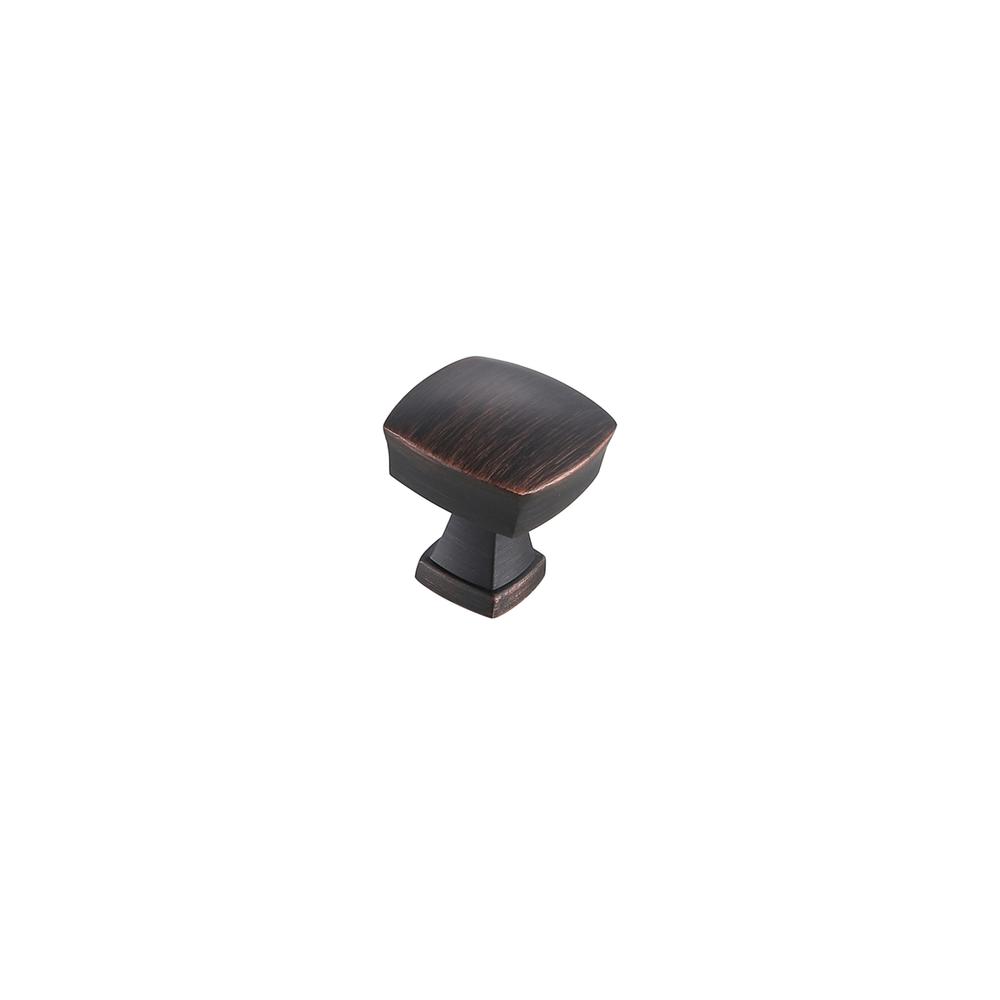 Irvin 1.3" Oil-Rubbed Bronze Square Knob Multipack (Set Of 10). Picture 3
