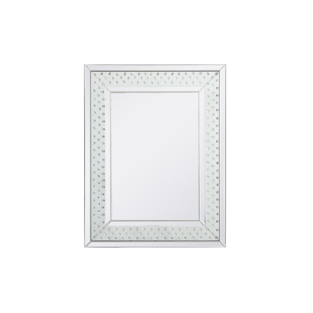 Sparkle Collection Crystal Mirror 28 X 36 Inch. Picture 1