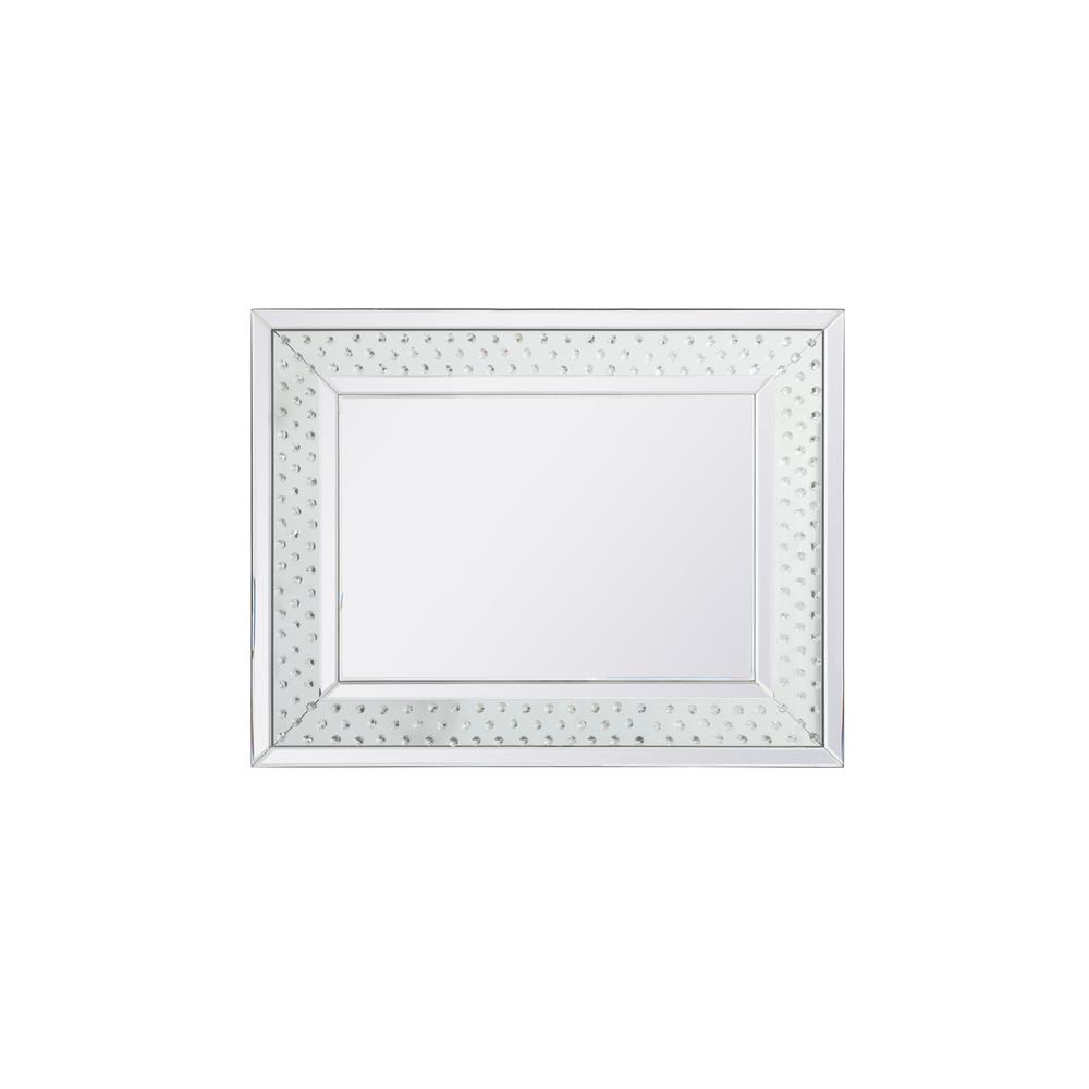 Sparkle Collection Crystal Mirror 28 X 36 Inch. Picture 6