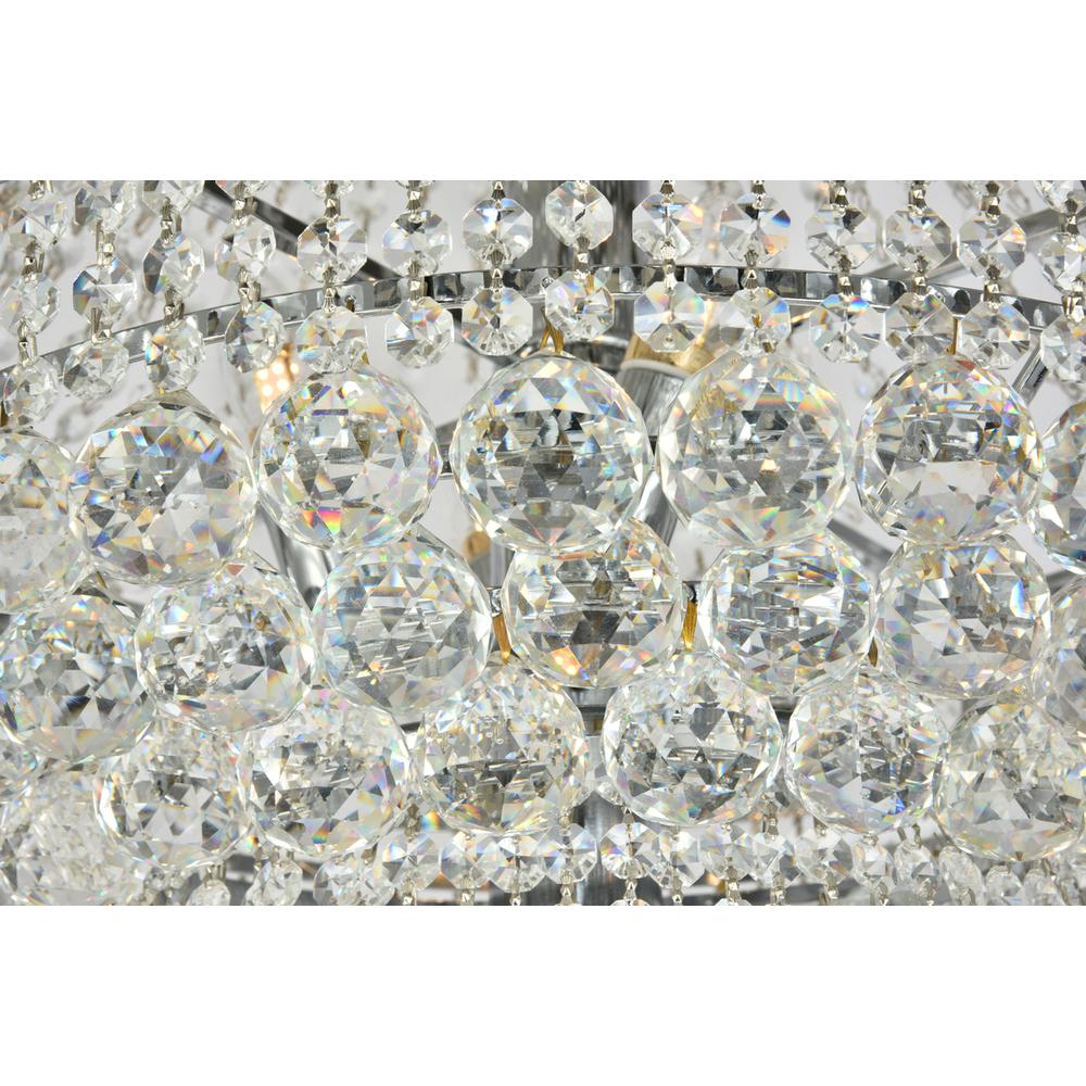Primo 32 Light Chrome Chandelier Clear Royal Cut Crystal. Picture 2