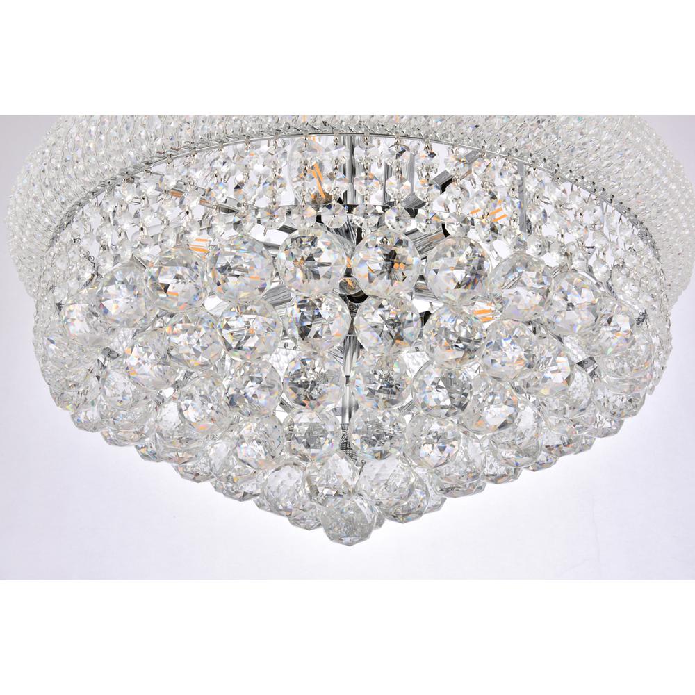 Primo 14 Light Chrome Chandelier Clear Royal Cut Crystal. Picture 3