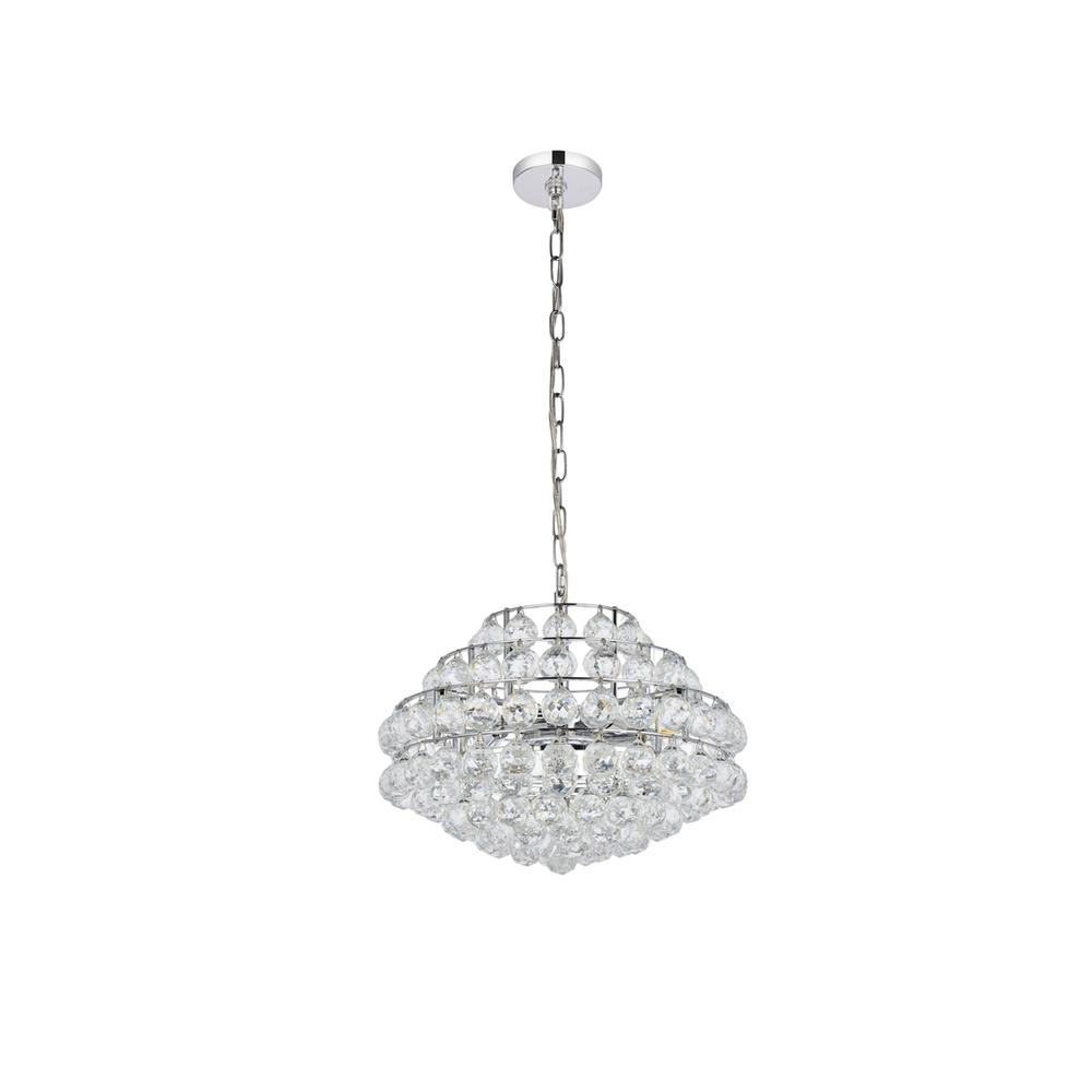 Savannah 18 Inch Pendant In Chrome. Picture 6