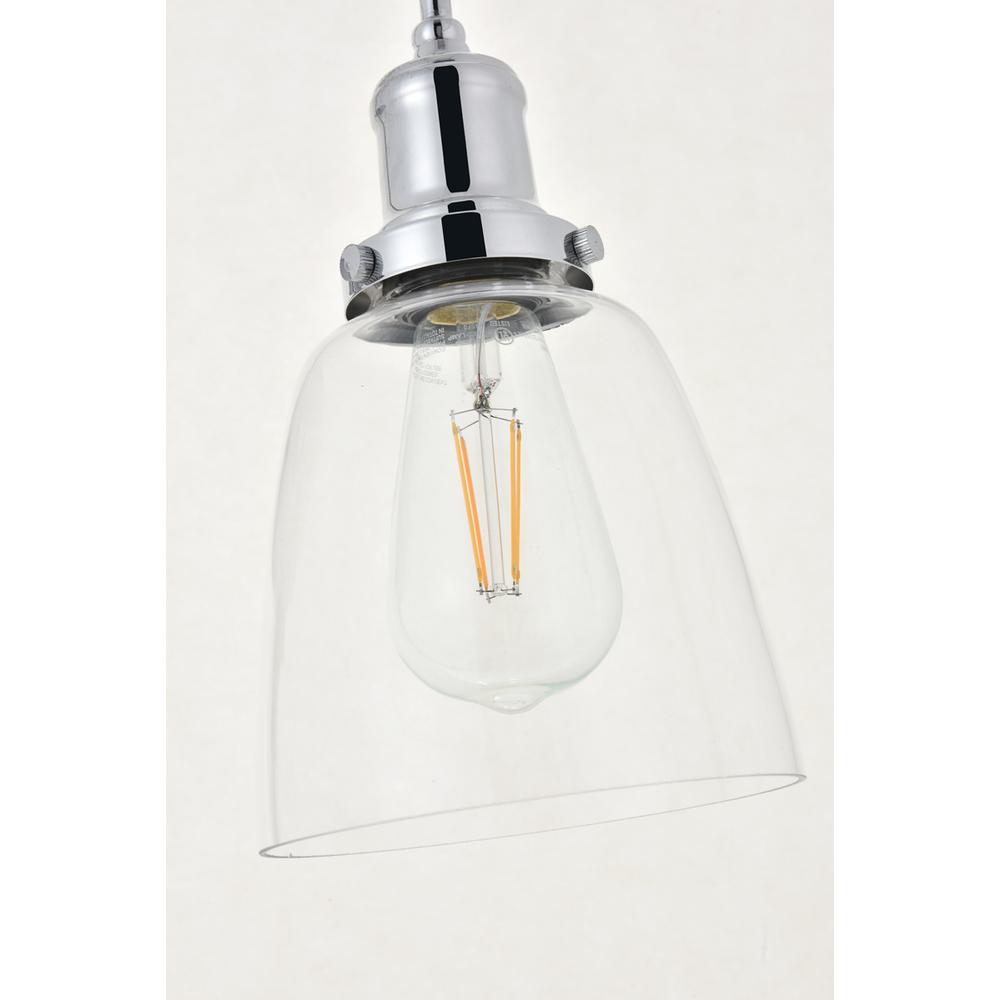 Felicity 1 Light Chrome Wall Sconce. Picture 10