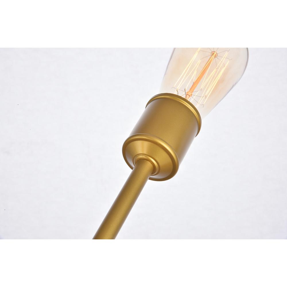 Axel 6 Lights Brass Pendant. Picture 5