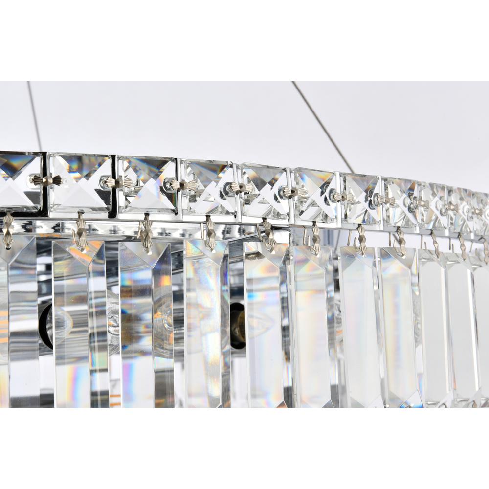 Maxime 18 Light Chrome Chandelier Clear Royal Cut Crystal. Picture 5