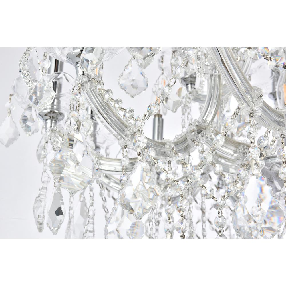 Maria Theresa 19 Light Chrome Chandelier Clear Royal Cut Crystal. Picture 3