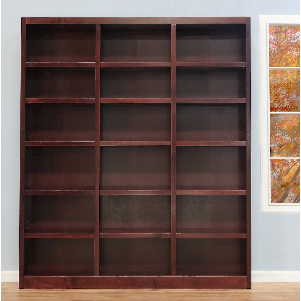 Concepts in Wood 72 x 84 Wall Storage Unit, Cherry Finish. Picture 4