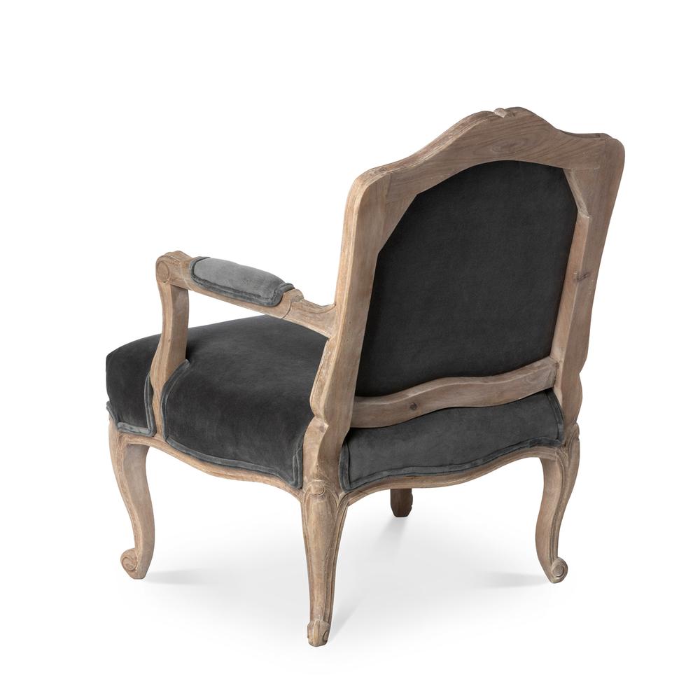 Chloe Velvet Upholstered Arm Chair. Picture 7