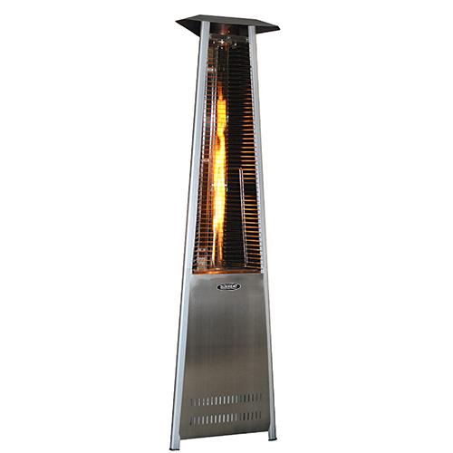 SUNHEAT Portable Propane Patio Heater with Decorative Variable Flame. Picture 1