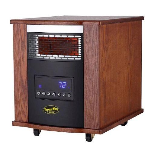 Thermal Wave by SUNHEAT Air Purifying Infrared Heater with Remote Control. Picture 1