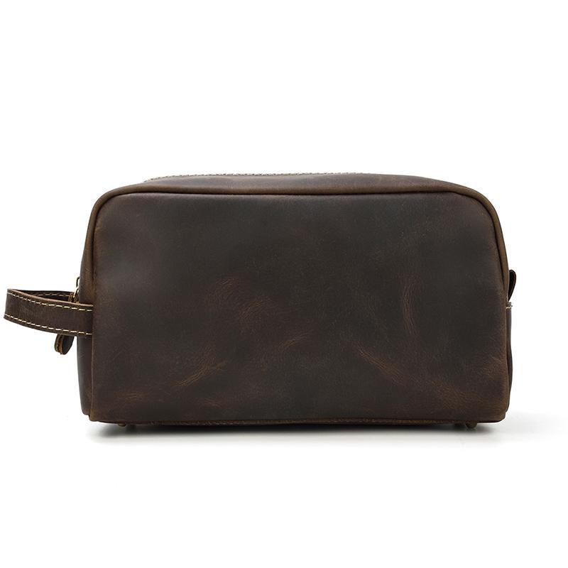 The Wanderer Toiletry Bag | Genuine Leather Toiletry Bag. Picture 1
