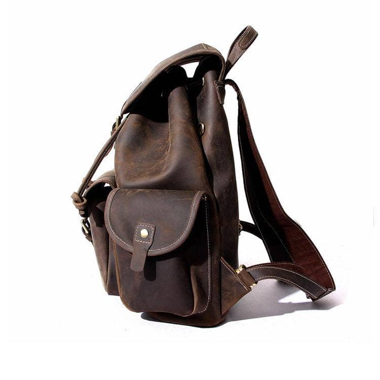 The Asmund Backpack | Genuine Leather Rucksack. Picture 3