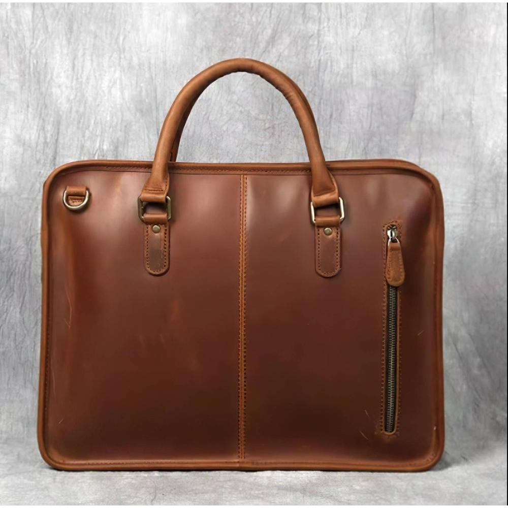 The Hemming Leather Laptop Bag. Picture 4