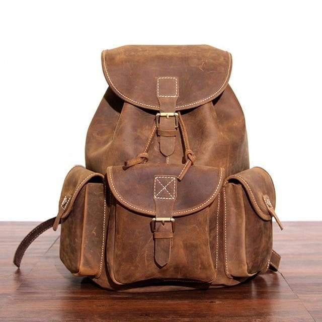 The Asmund Backpack | Genuine Leather Rucksack. Picture 2