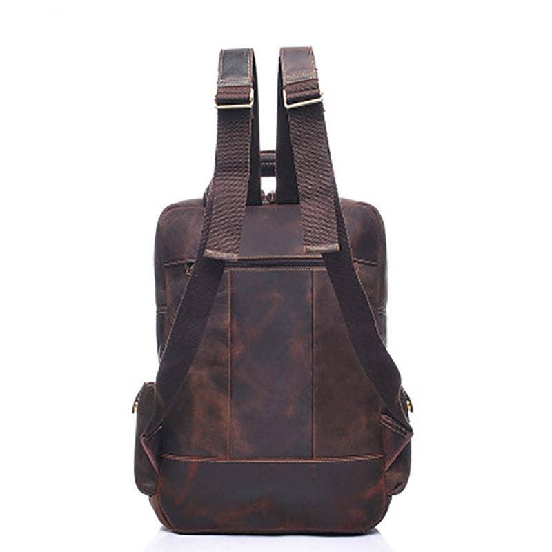The Shelby Backpack | Handmade Genuine Leather Backpack. Picture 5