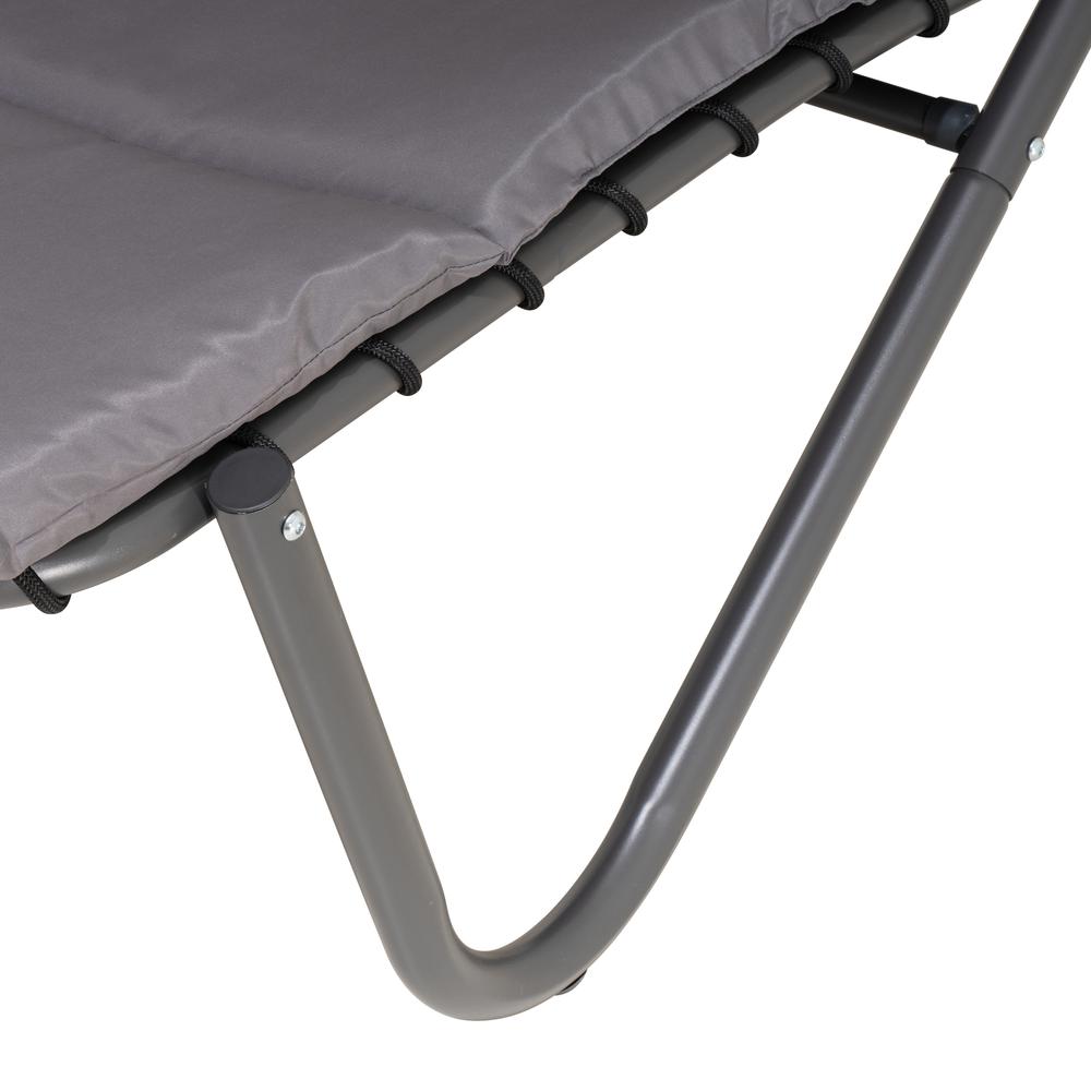 Outdoor Patio Lounge Chair with Canopy. Picture 5