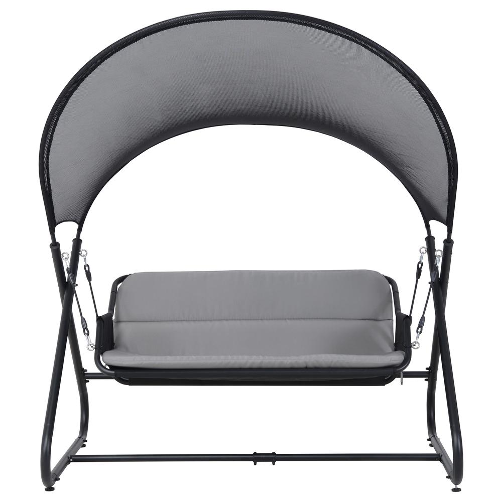 Outdoor Patio Swing Chair with Canopy. Picture 2