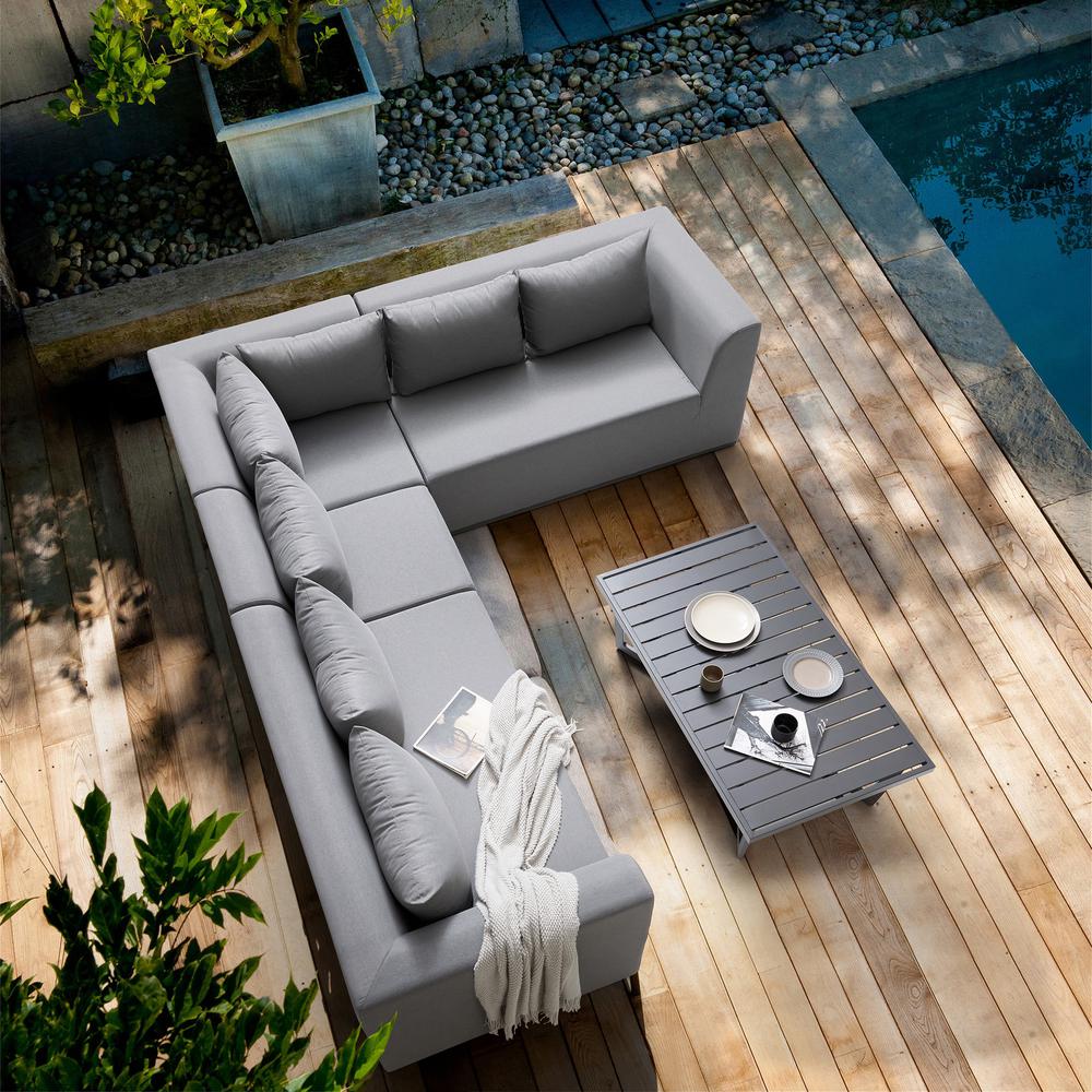 Ficarazzi Outdoor Sofa Set & Coffee Table. Picture 16