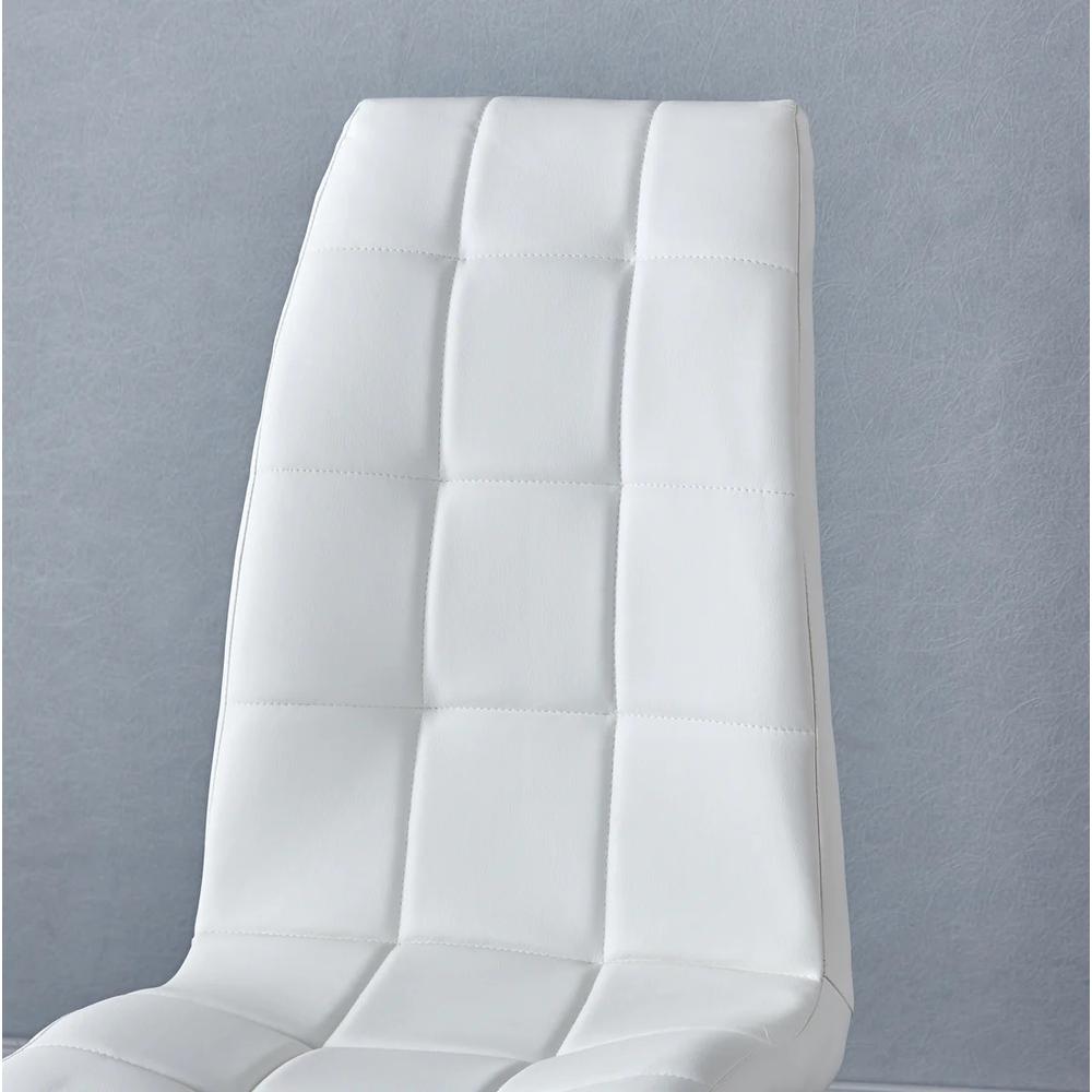 Dining Chair White. Picture 4