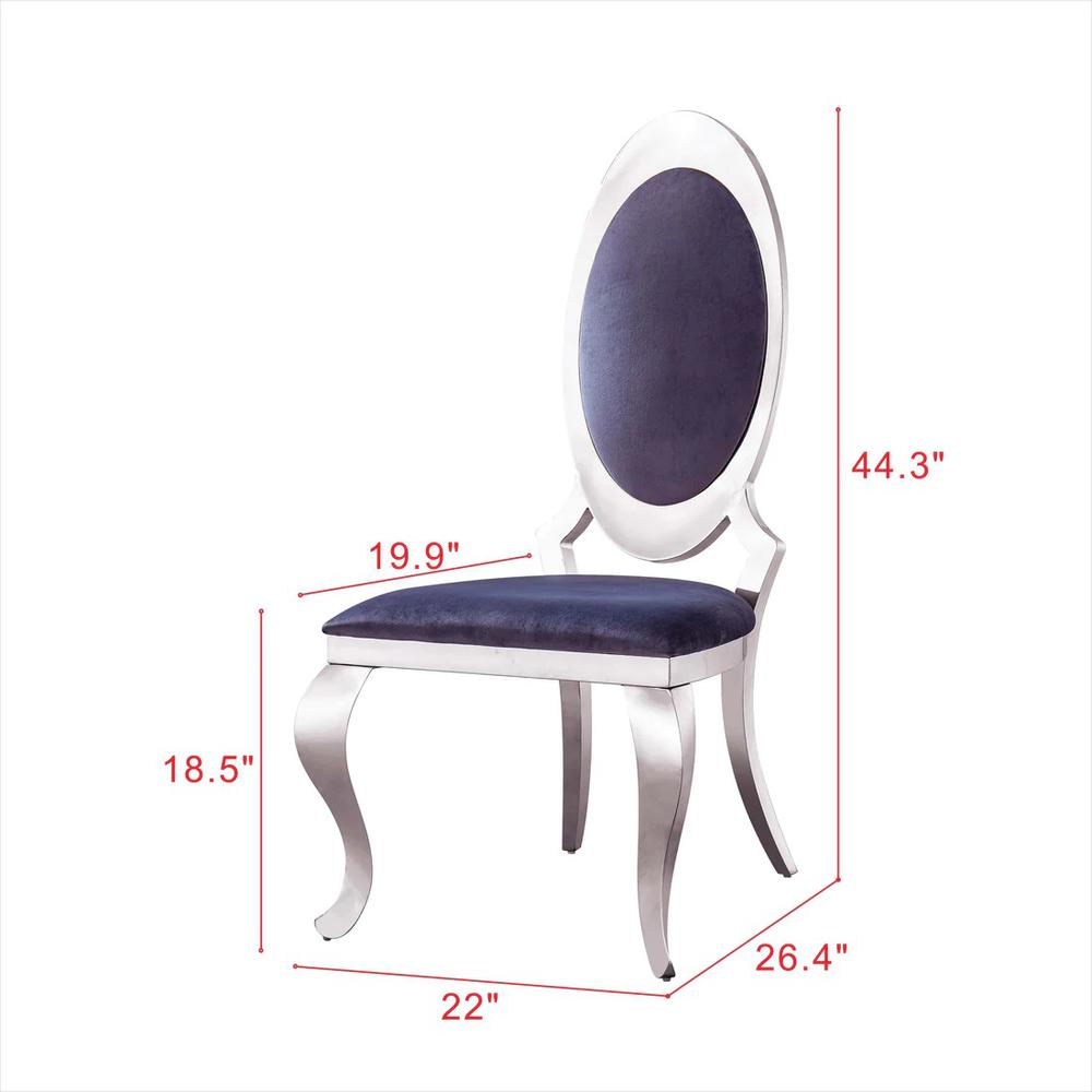 Dining Chair Grey. Picture 2