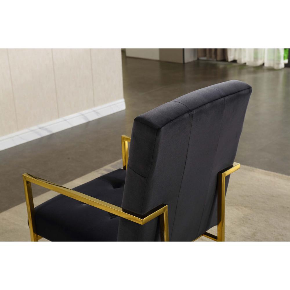 Dining Chair Black. Picture 6