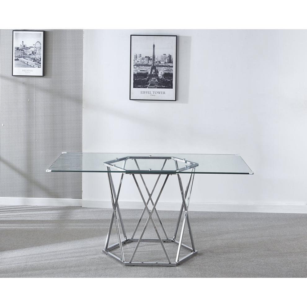 Rectangular Dining Table 10Mm Clear. Picture 4