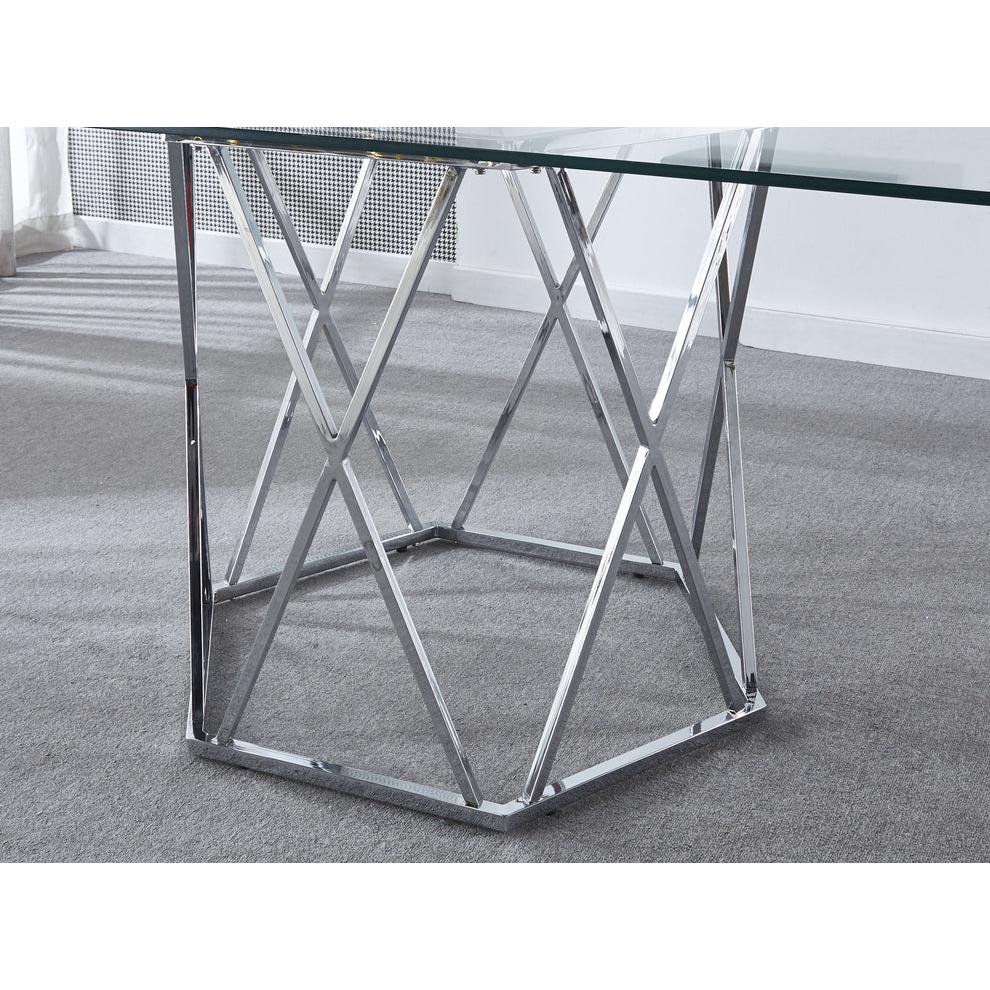 Rectangular Dining Table 10Mm Clear. Picture 5