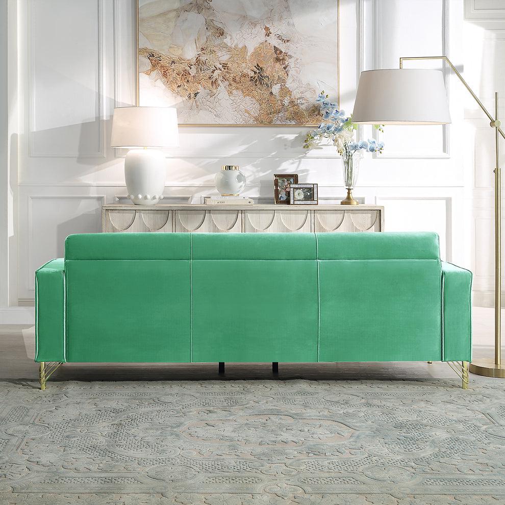 Loveseat Green. Picture 8