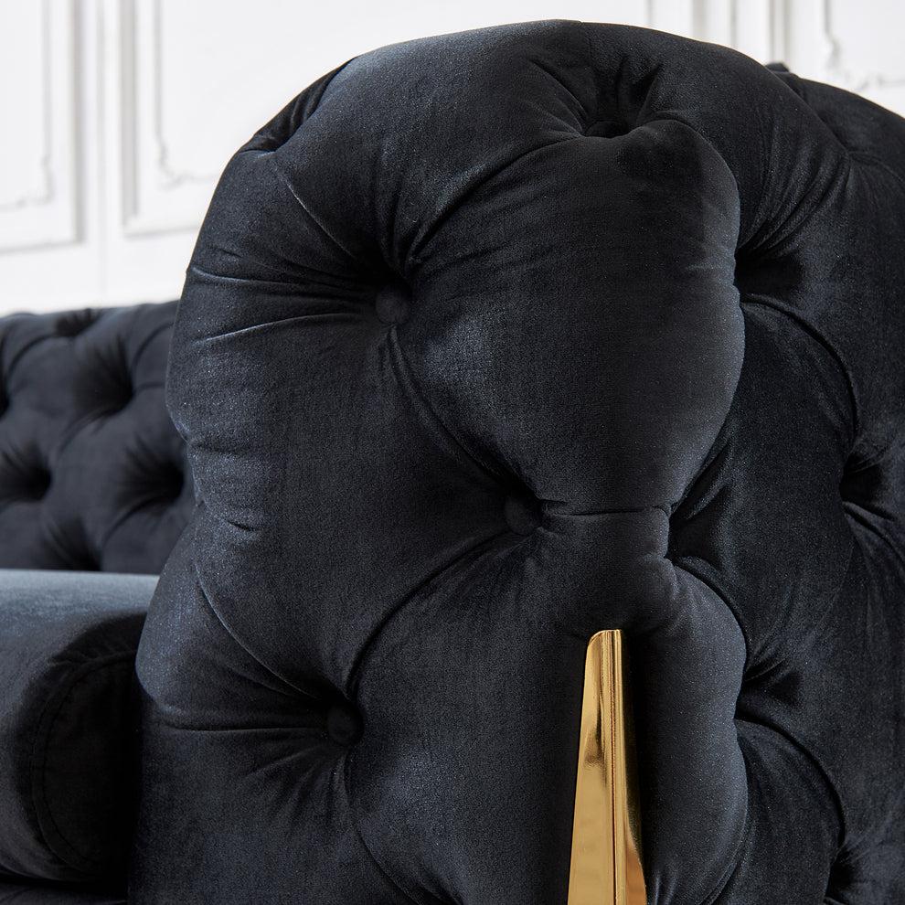 Sofa Black. Picture 4