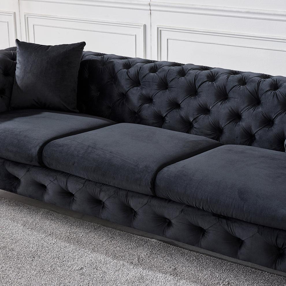 Sofa Black. Picture 5