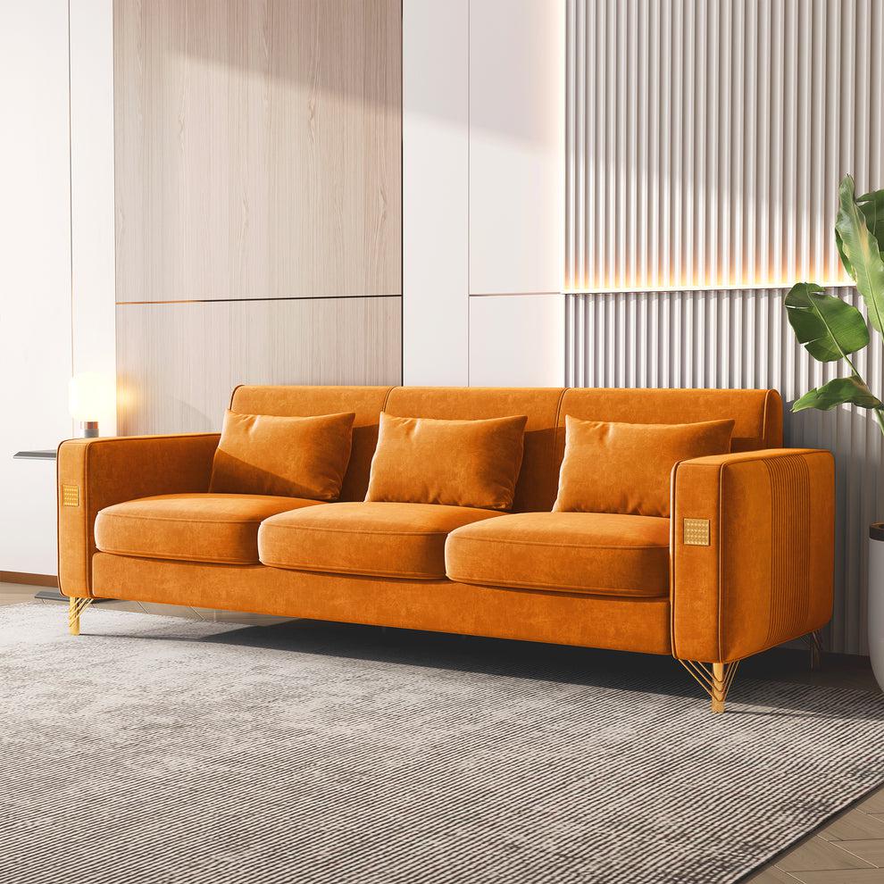 Sofa Orange. Picture 6