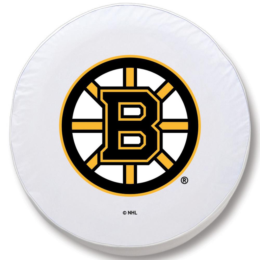 31 1/4 x 11 Boston Bruins Tire Cover. Picture 1