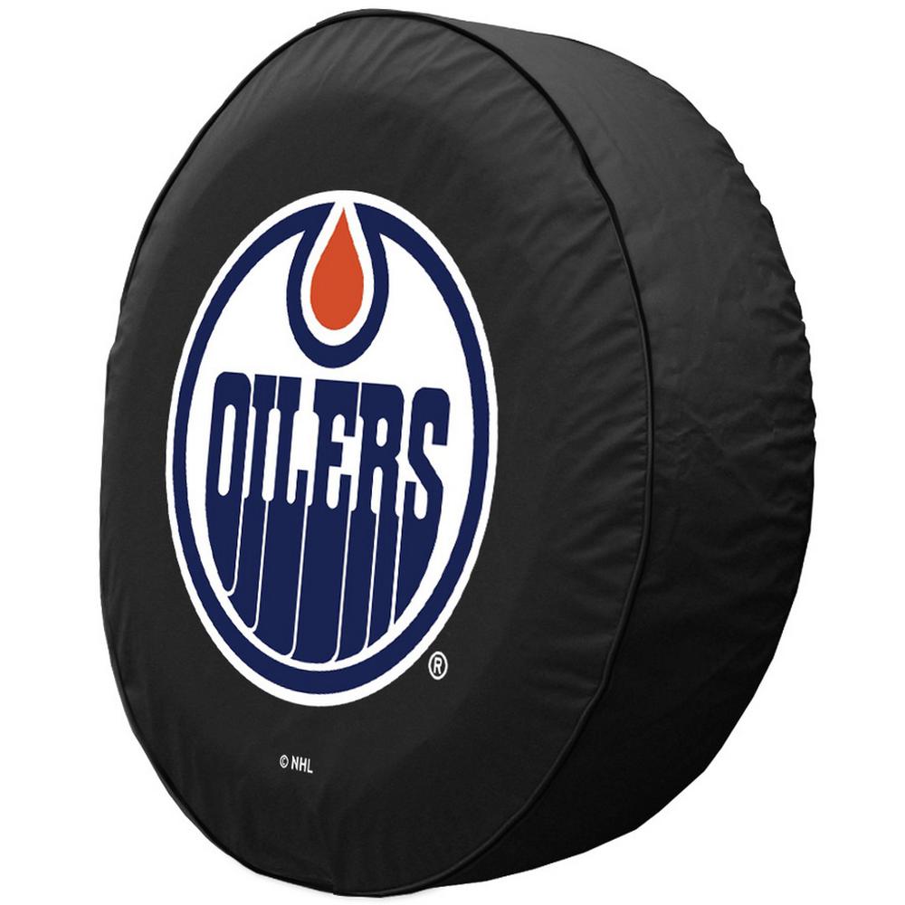31 1/4 x 11 Edmonton Oilers Tire Cover. Picture 2