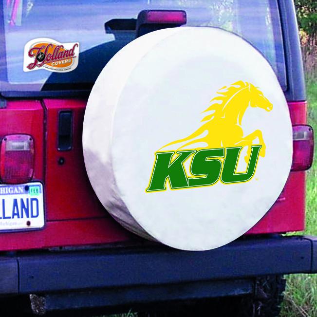 31 1/4 x 11 Kentucky State University Tire Cover. Picture 2