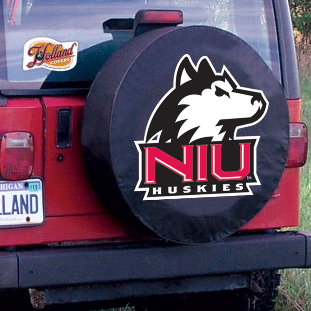 31 1/4 x 11 Northern Illinois Tire Cover. Picture 2