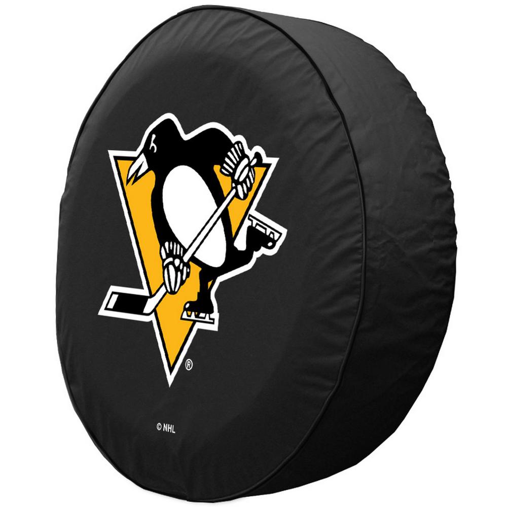 31 1/4 x 11 Pittsburgh Penguins Tire Cover. Picture 2