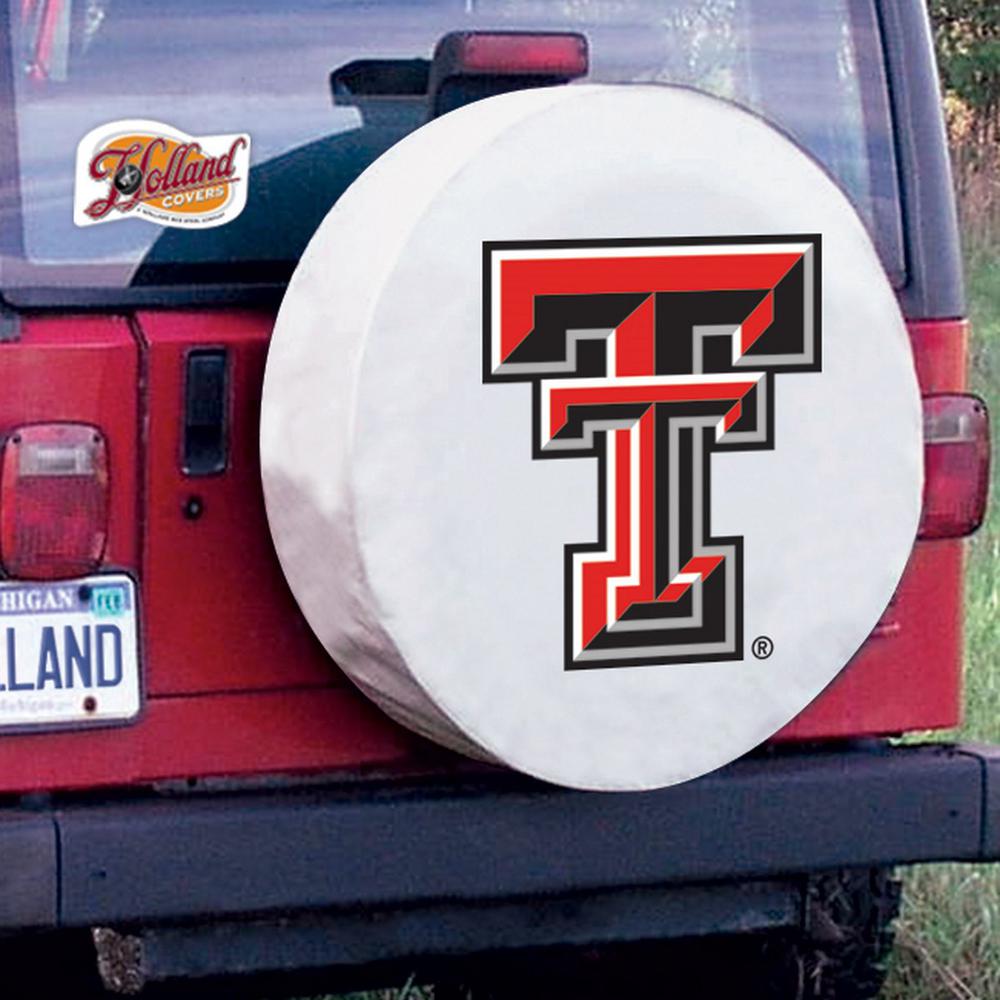 31 1/4 x 11 Texas Tech Tire Cover. Picture 2