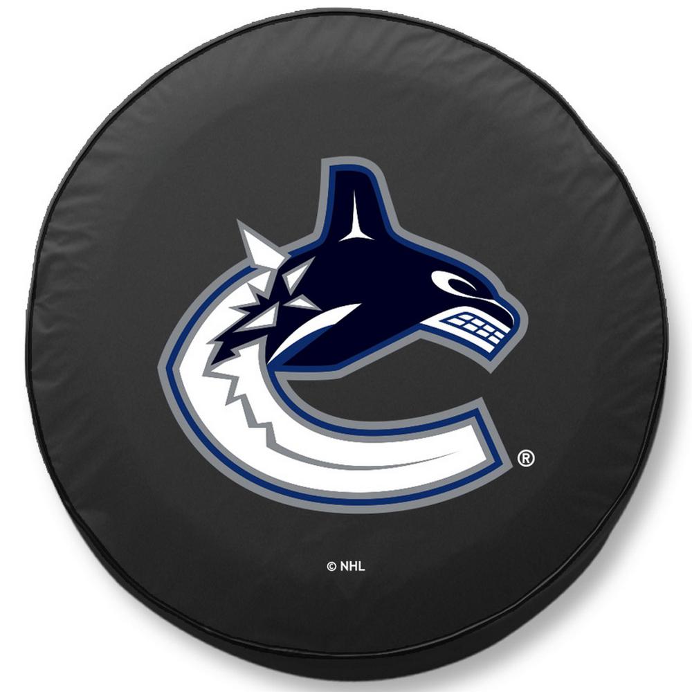 31 1/4 x 11 Vancouver Canucks Tire Cover. Picture 1